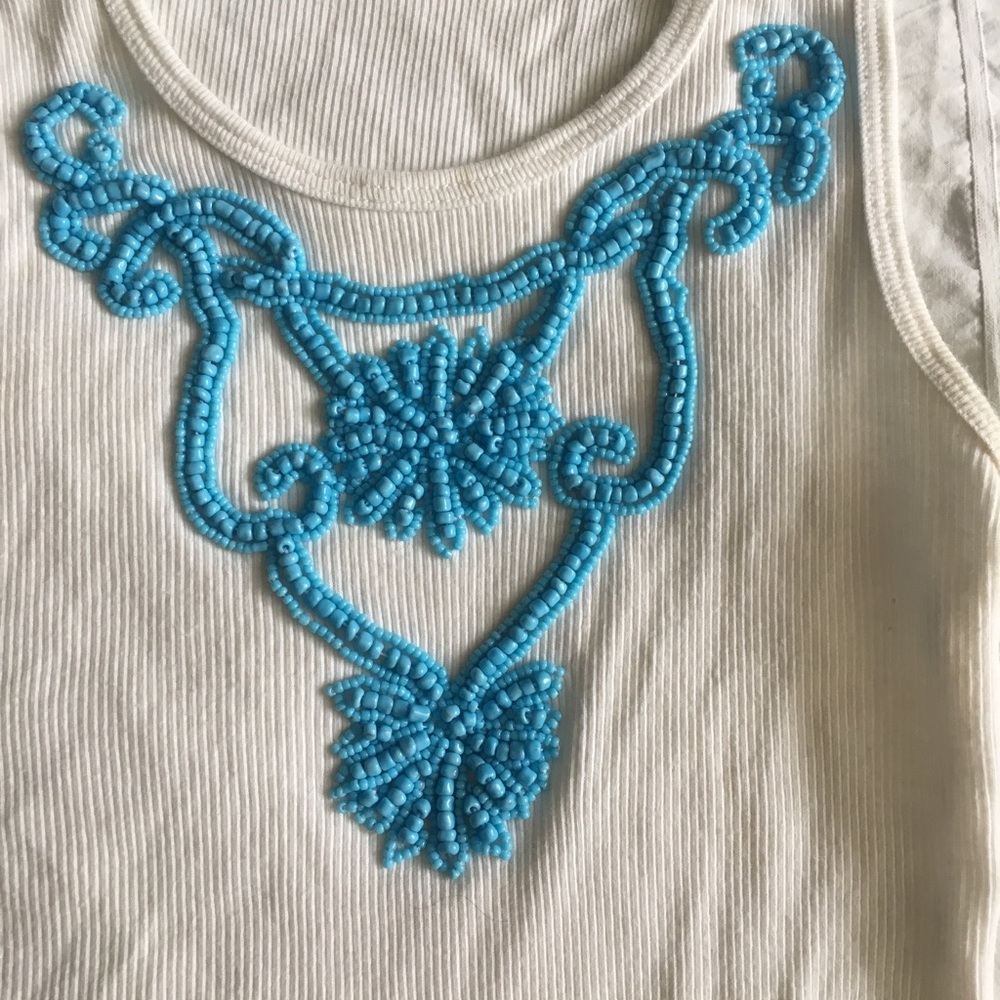 Romeo & Juliet Beaded Tank